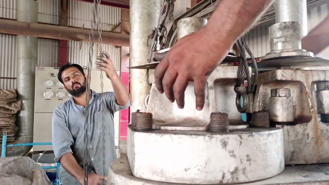 TRIVENI STEAM TURBINE THROTTLE VOLVE fitting and maintinance 