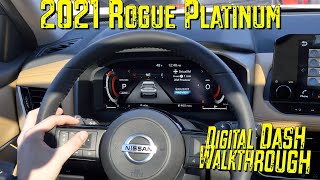 2021 Nissan Rogue Platinum Digital Dash WalkthroughFrequently Asked Friday Clip