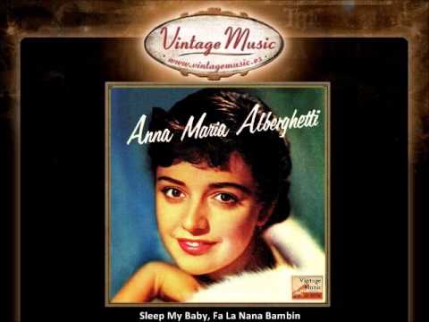 Anna Maria Alberghetti -- Sleep My Baby, Fa La Nana Bambin (VintageMusic.es)