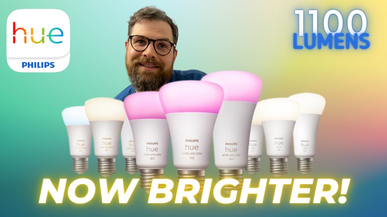 Philips Hue RGB A21 High Lumen Smart Bulb 1600 Lumens 100w vs A19 1100 lm  60w 