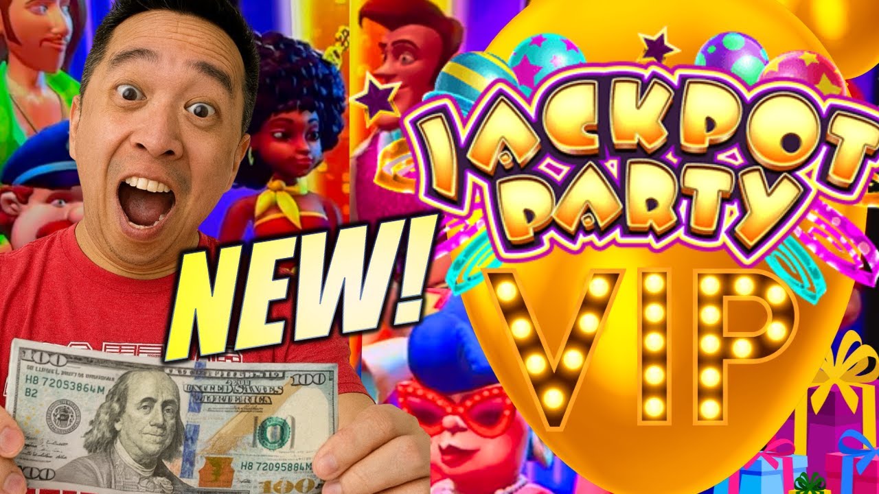 ★NEW SLOT!★ OH YES! VIP BONUS!! 🪩 JACKPOT PARTY VIP Slot Machine (LIGHT & WONDER)