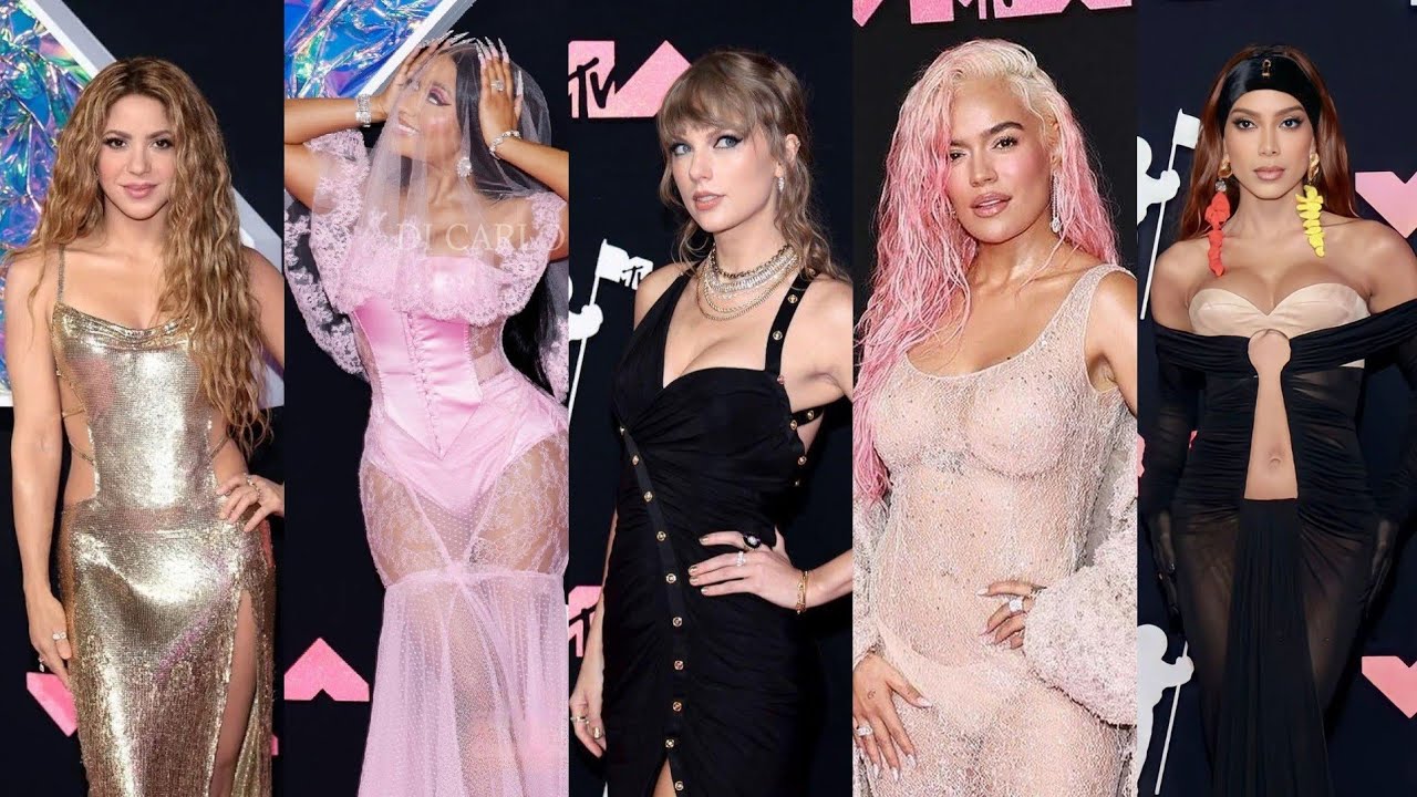 Los MEJORES VESTIDOS de los premios MTV VMAS 2023 | Shakira MTV VMAs 2023 EMPRESARIOS MILLONARIOS