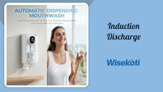 Wisekoti S7 Automatic Mouthwash Dispenser Touchless For Bathroom