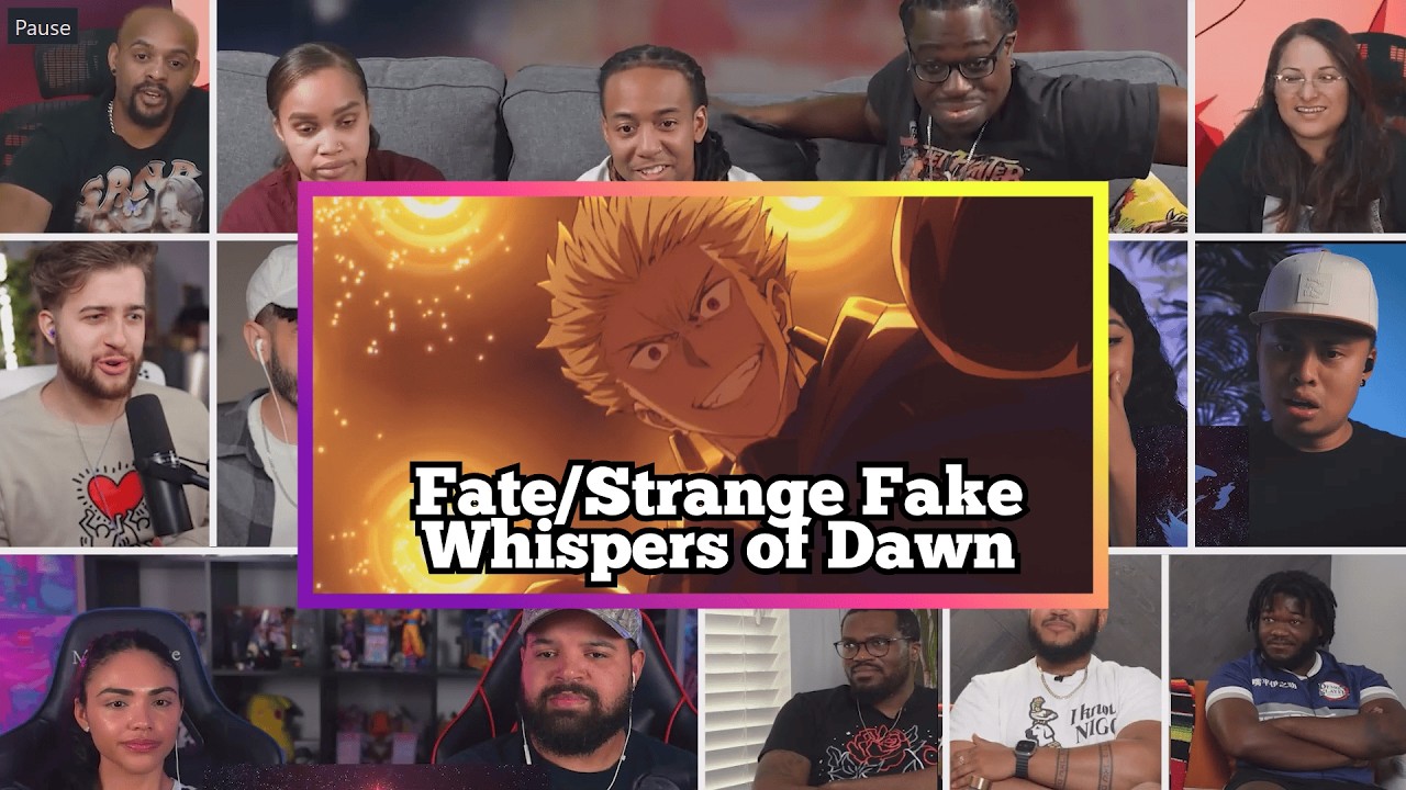 Fate/strange Fake: Whispers of Dawn | Reaction Mashup | フェイト／ストレンジフェイク