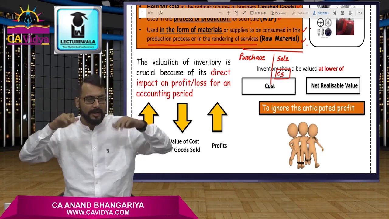 CA INTER ACCOUNTS ACCOUNTING STANDARDS MARATHON PART 1 | LectureWala ...