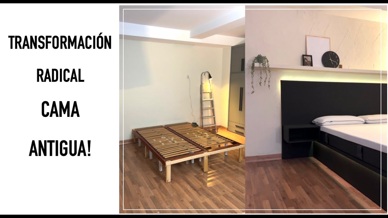 TRANSFORMACIÓN RADICAL cama antigua | Habitación adolescente