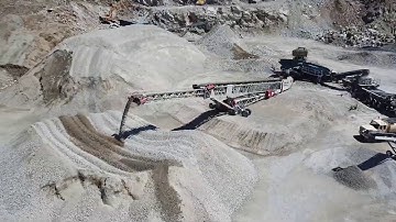 Aggstack 36-140 Radial Telescopic Stacker Ready Stock for Indonesia Market