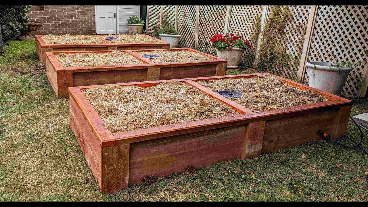 Wicking Garden Beds Installed in Sydney. Find out why our self watering