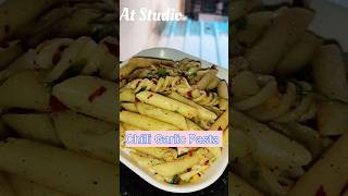 Chilli Garlic Pasta Recipe Chilli Garlic Pasta In Marathi -Kitchen