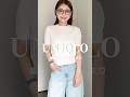 【UNIQLO】こりゃ可愛い🩷#157cm
