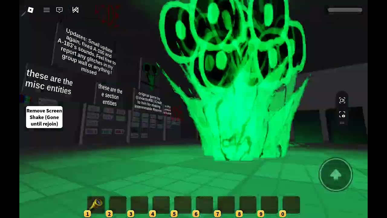 Every jumpscare in Interminable Rooms (with high volume)