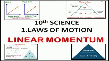 10th Science - Unit 1 Laws of motion - Linear Momentum - Learn with me - Tamil and English