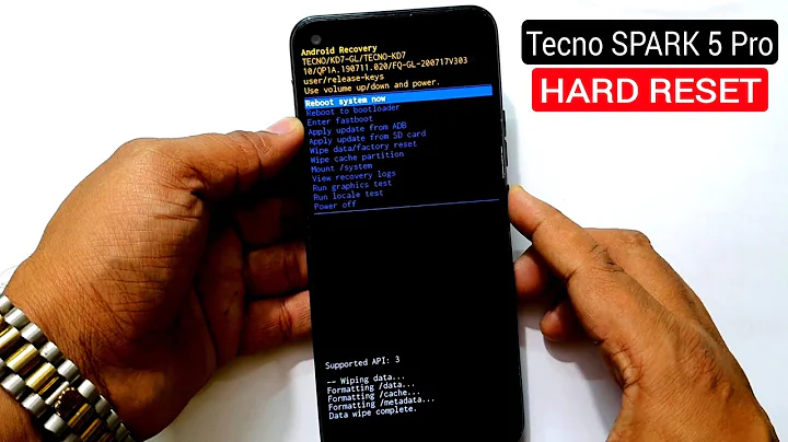 Tecno SPARK 5 Pro (KD7) Hard Reset |Pattern Unlock |Factory Reset Easy Trick With Keys