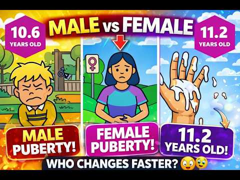 Male vs Female Puberty – The Differences Will Surprise You! 😳