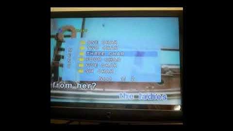 Old HUG DVD Karaoke Player Demonstration