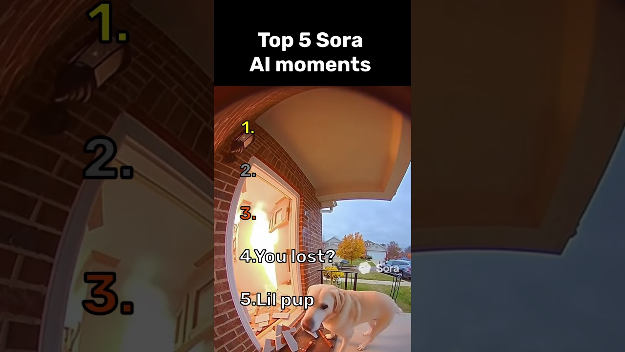 5 лучших моментов с ИИ Соры 