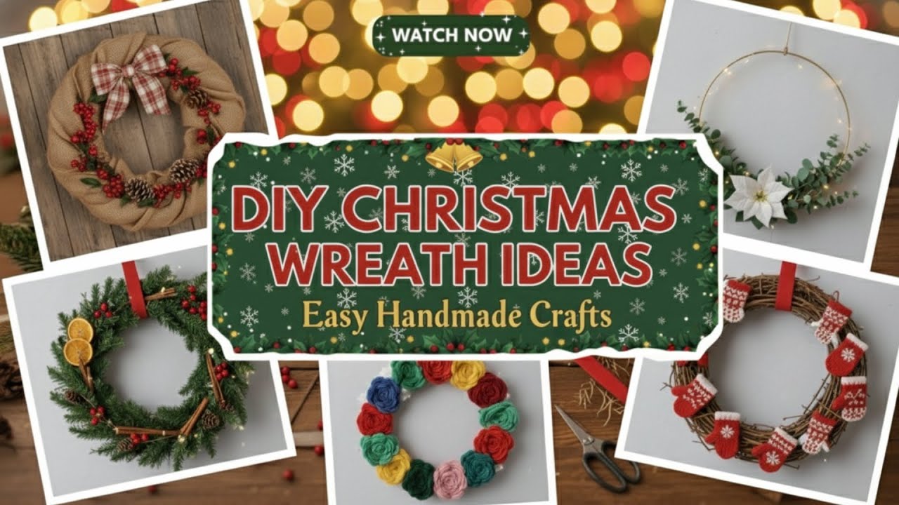 DIY Christmas Wreath Ideas to Transform Your Front Door