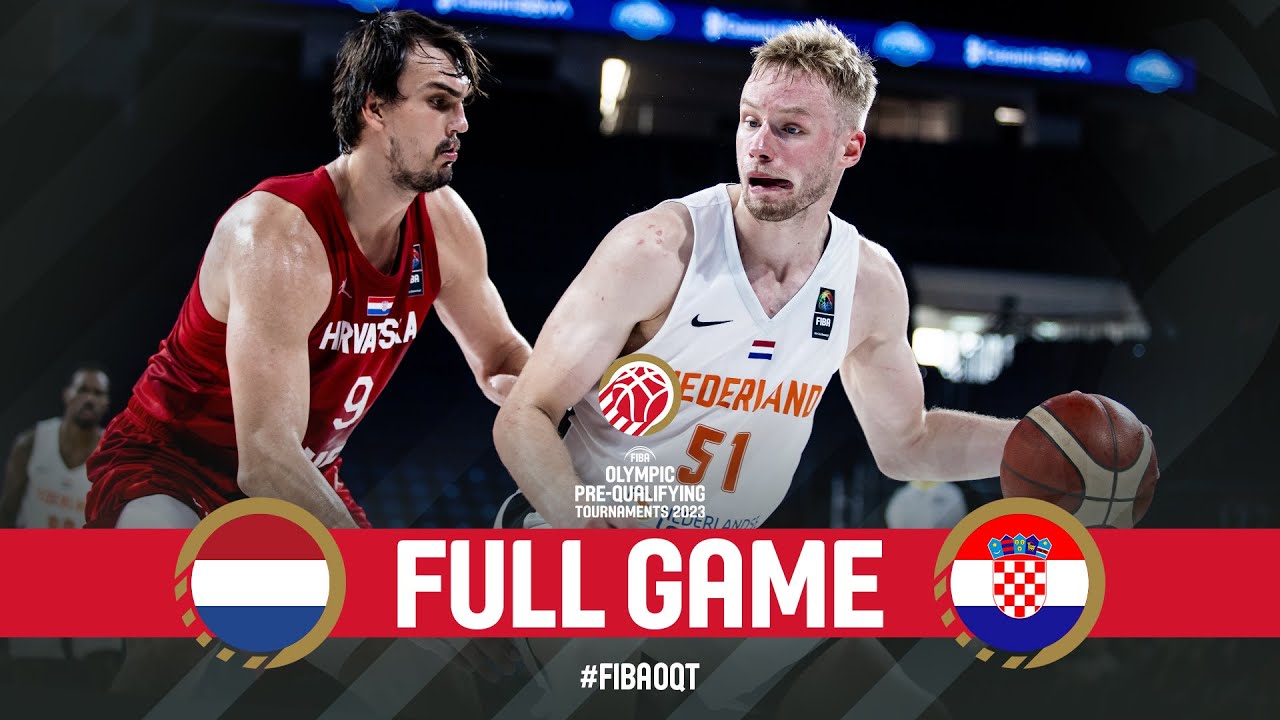 Netherlands v Croatia | Full Basketball Game | FIBA Olympic Pre
