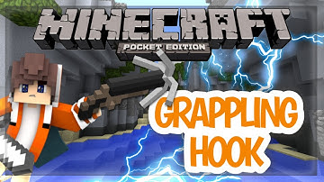MCPE: How to make| GRAPPLING HOOK| [COMMAND BLOCK] (NO MODS)