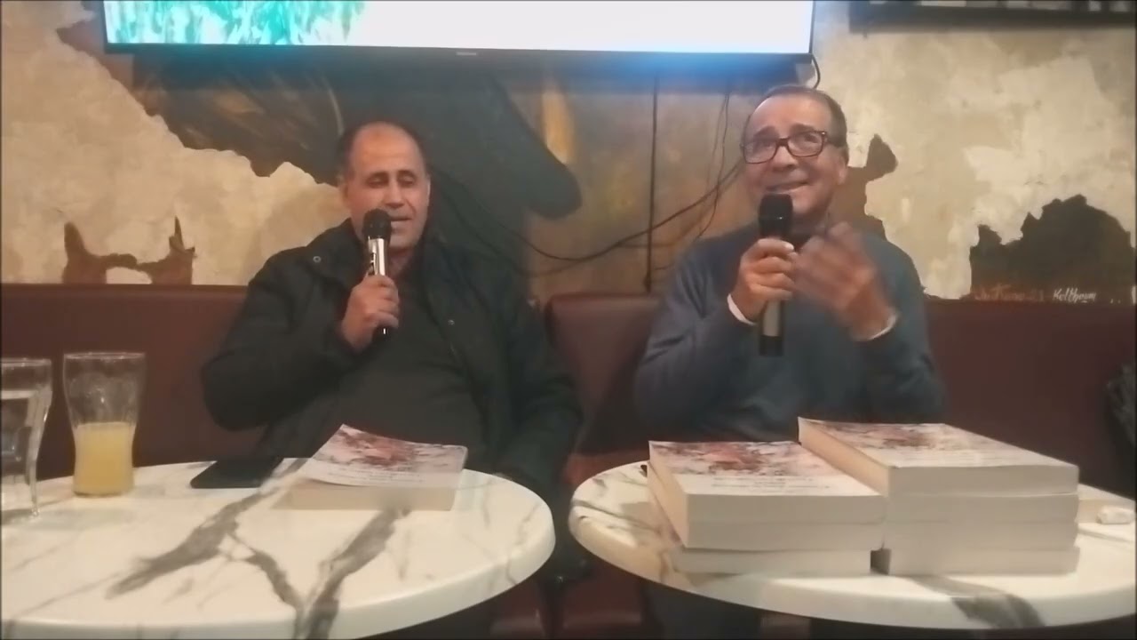 Arezki Khouas invité de l'écrivain Youcef Zirem au café littéraire parisien de l'Impondérable