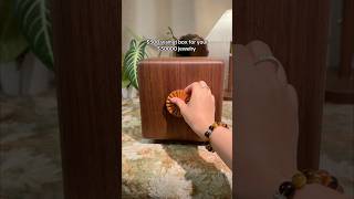 Real wood jewelry box can be used for decades. #waloraliving #jewelrybox #jewelryorganizer #jewelry