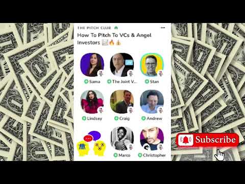 How To Pitch To VCs And Angel Investors By The Pitch Club