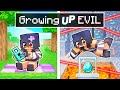 Growing Up An EVIL CRIMINAL In Minecraft!