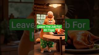 Leave The Job For Mr Tiger ❤️🔥#ai #aicat #aicatshorts #aicatvideo #ytshorts #trendingshorts