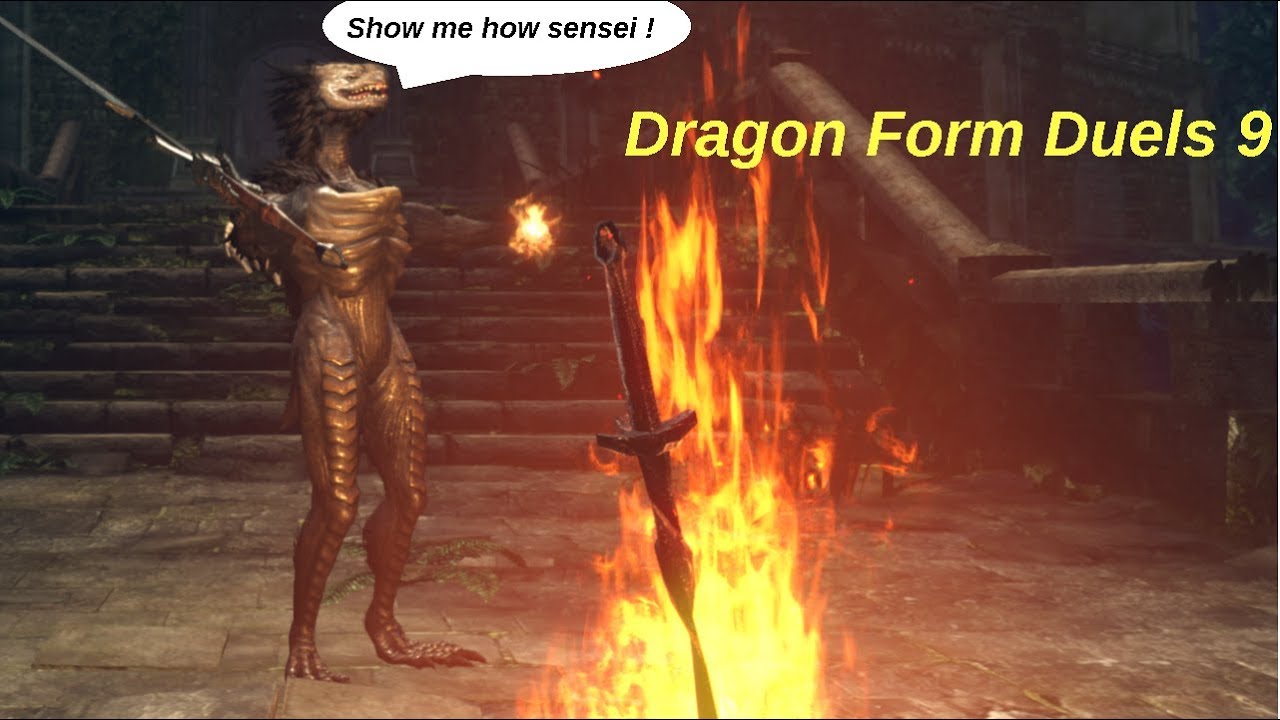 Dark Souls Remastered Dragon Form Duels 9