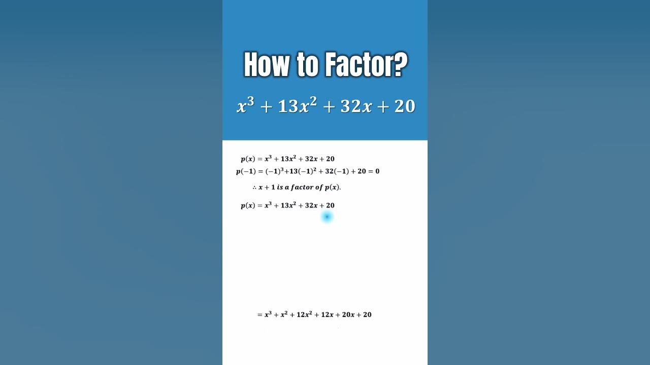 x3-13x2-32x-20-factorise-youtube