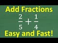Adding and Subtracting Fractions Quiz