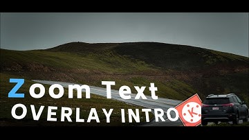 Make Zoom Through Text Overlay Intro Effect in Kinemaster | TheVashuEditor