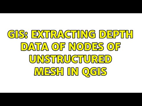 GIS: Extracting depth
