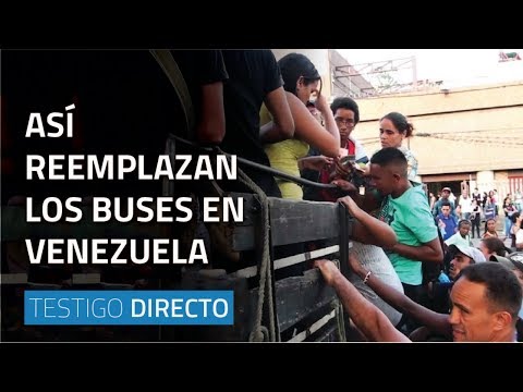 Así reemplazan los buses en Venezuela - Testigo Directo HD