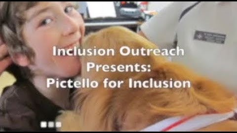 Using Pictello for Inclusion