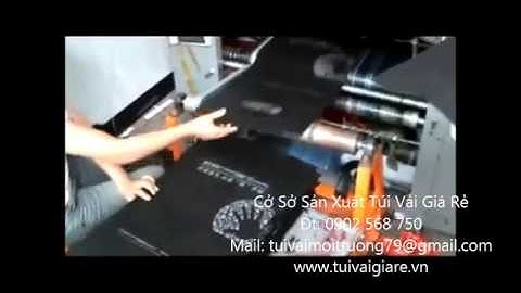 xưởng in túi vải giá rẻ