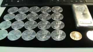 Silver and Gold Stack Update - October 2014