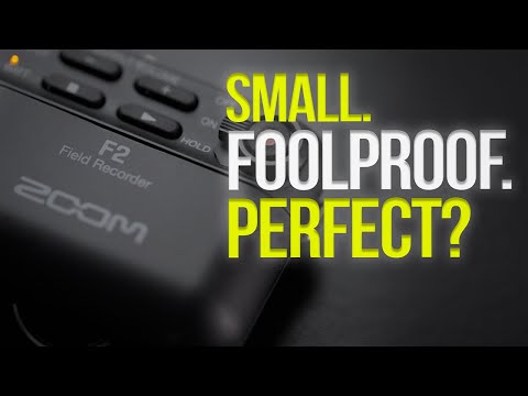 ZOOM F2 - The PERFECT portable audio recorder for Weddings and Corporate?