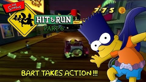 The Simpsons Hit And Run Gameplay Part 6 ( Bart Takes Action )