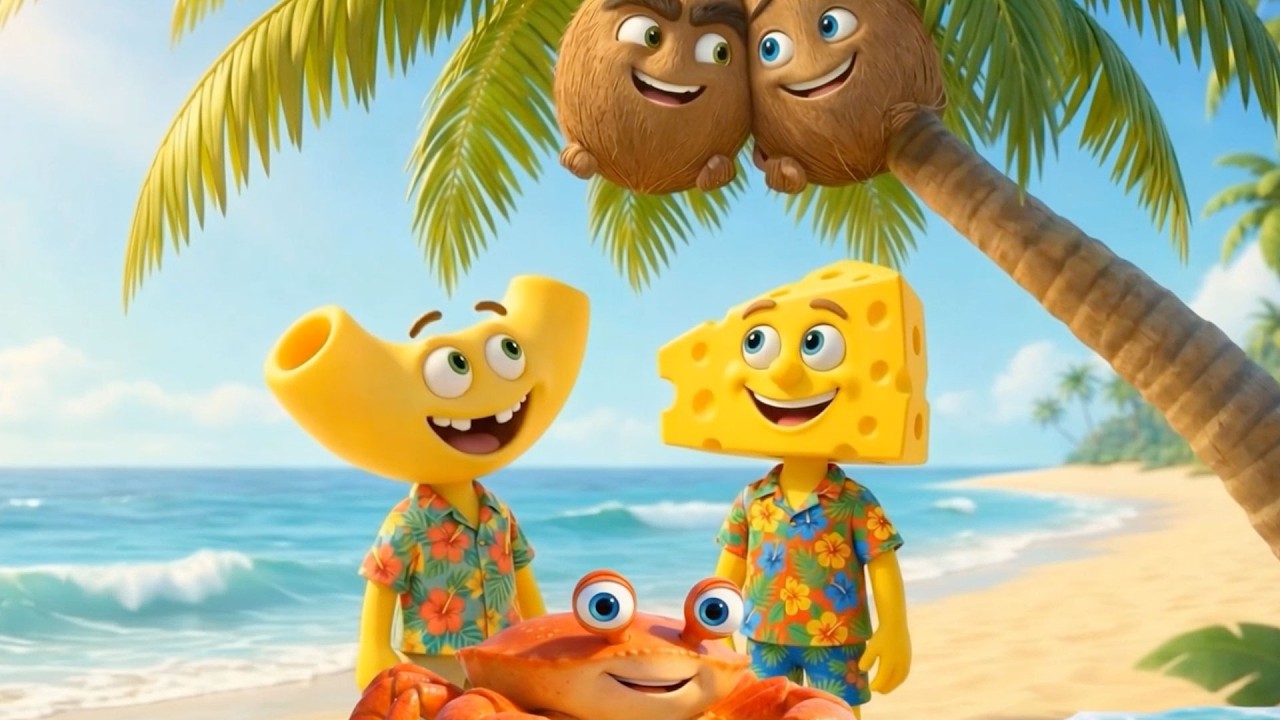 Mac N Cheeze 🧀 - Coconut 🥥 (Official Music Video) (Songs For Kids)