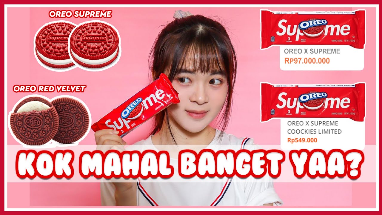 REVIEW OREO SUPREME! + Oreo Red Velvet Vanilla Chocolate Blueberry Strawberry Cindy Yuvia