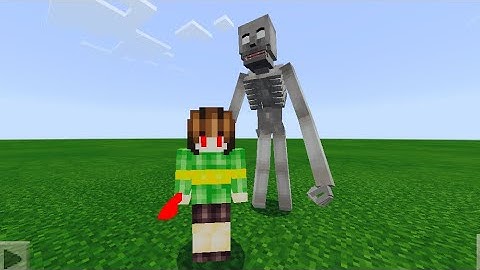 Chara Vs. SCP-096 V3 in Minecraft PE