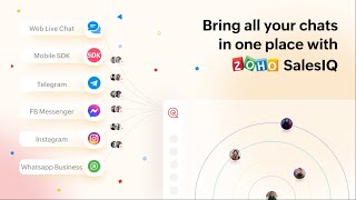 Increase customer engagement with Zoho SalesIQ messaging channels | Live Chat screenshot 5