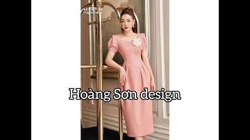 Dạy cắt may cơ bản:hướng dẫn cách cắt đầm bổ mảnh thân xếp ly tay biến kiểu theo mẫu| Hoàng Sơn