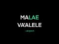 Samoan language  malae vaalele