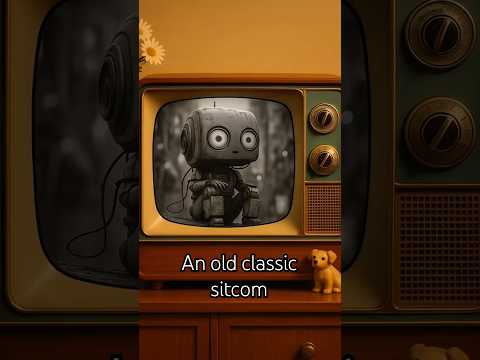 An Old Classic Sitcom Ai Robot Sitcom Comedy Funny Retro 1950s Tv Shorts 