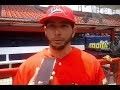Jesús Parra, inicio de entrenamiento