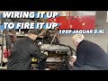 1959 JAGUAR 3.4L ENGINE: WIRING IT UP TO FIRE IT UP