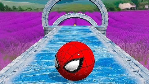 Sky Rolling Ball 3D Gameplay Speedrun All Levels 234