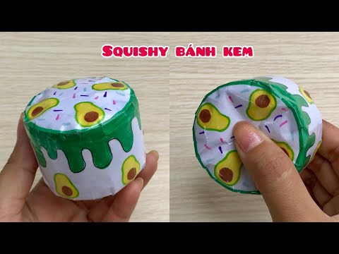 Video (560) Cách làm Squishy 3D bánh kem mini bằng giấy - youtube